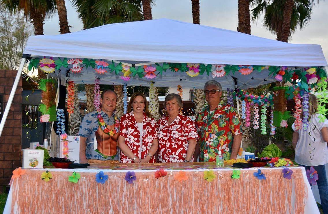 Our team included Jack & Jamie Vessey, Eileen Low and Eric Pompa