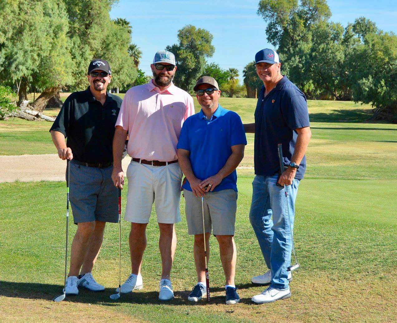 Team Vessey: Mark Allegranza, Jeremy Tucker, Jack Vessey & Bartt Ries