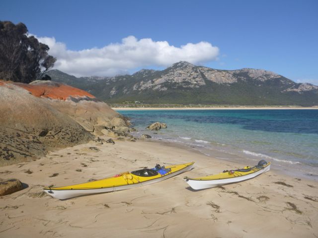 Trak Seeker 16T Folding Kayaks on expedition