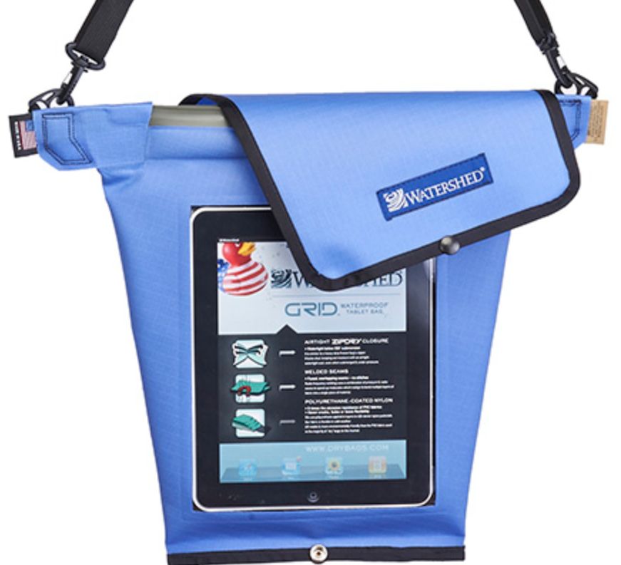 Watershed Grid Tablet Bag