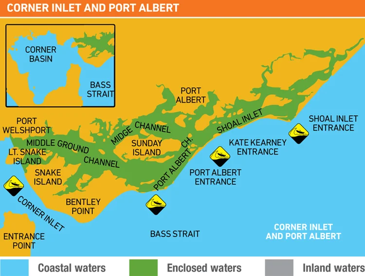 Definitions of Waterways — Melbourne Sea Kayaking