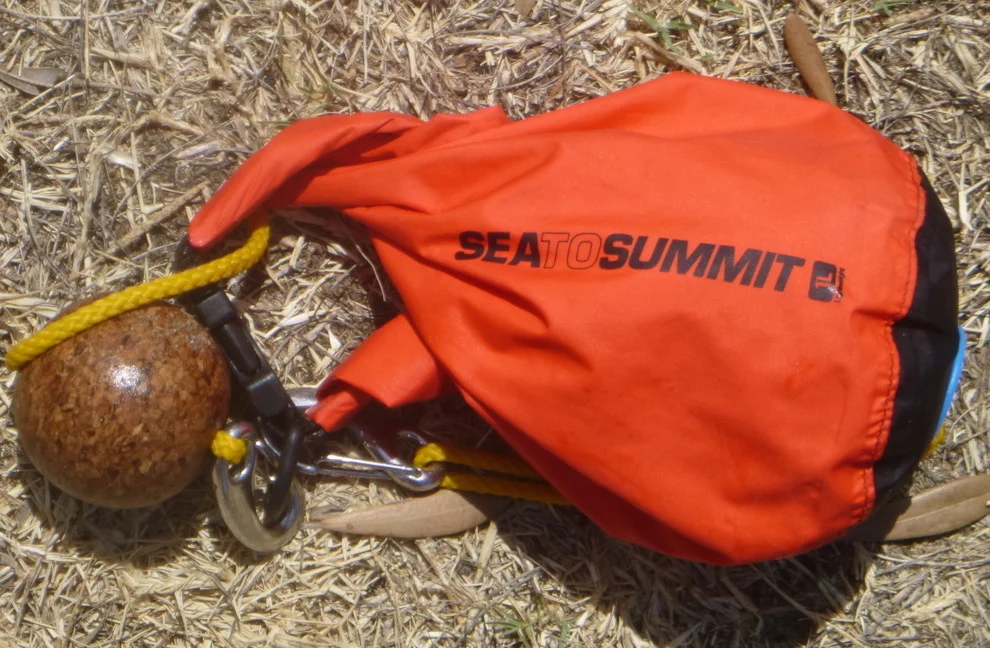 15m Tow Rope - stored in a 1 litre bag with eyelet