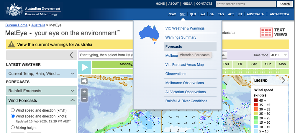 Weather Interpretation - Bureau of Meteorology (BOM) Website ...