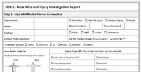 Incident Report Form PDF  The Incident report must be filled out and returned to head office for ALL accidents, injuries or near misses that occur on site.