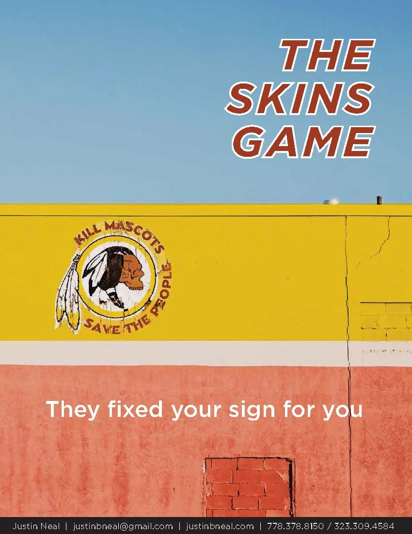 Note: “Kill Mascots” image used with permission by Section 35/Justin Louis, for concept discussion purposes only.