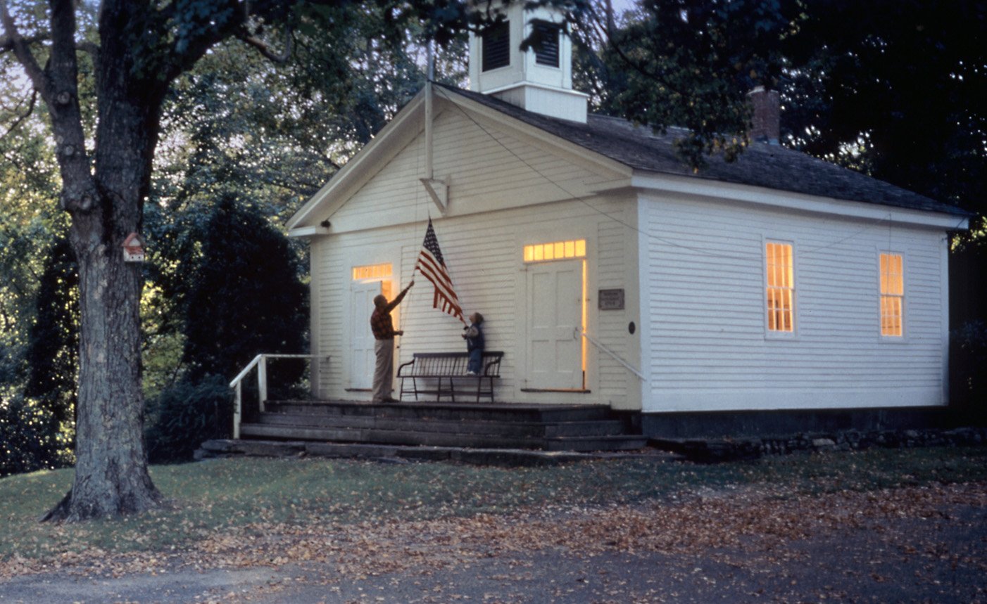 "Flag Raise" Hadlyme Connecticut 1992