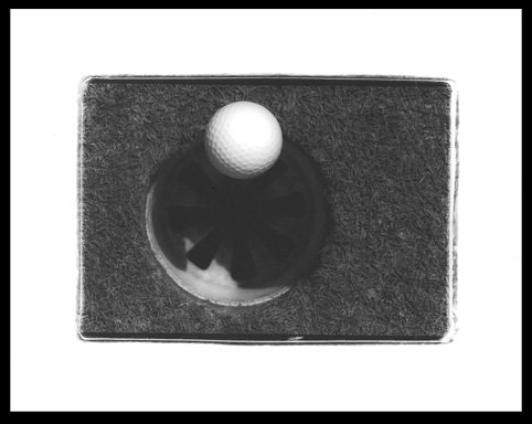 Golf Ball-2 (5"x3 1/4"H)