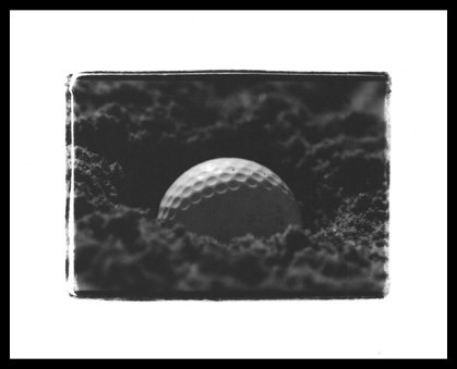 Golf Ball-5 (6"x4 1/8"H)