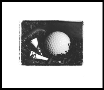 Golf Ball-9 (6"x4 1/8"H)