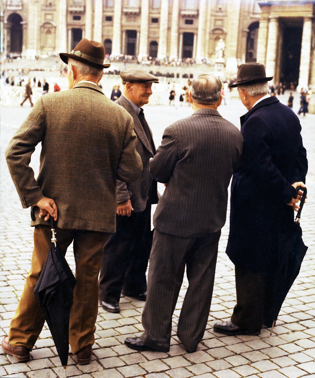 "Umbrellas" Rome 1977