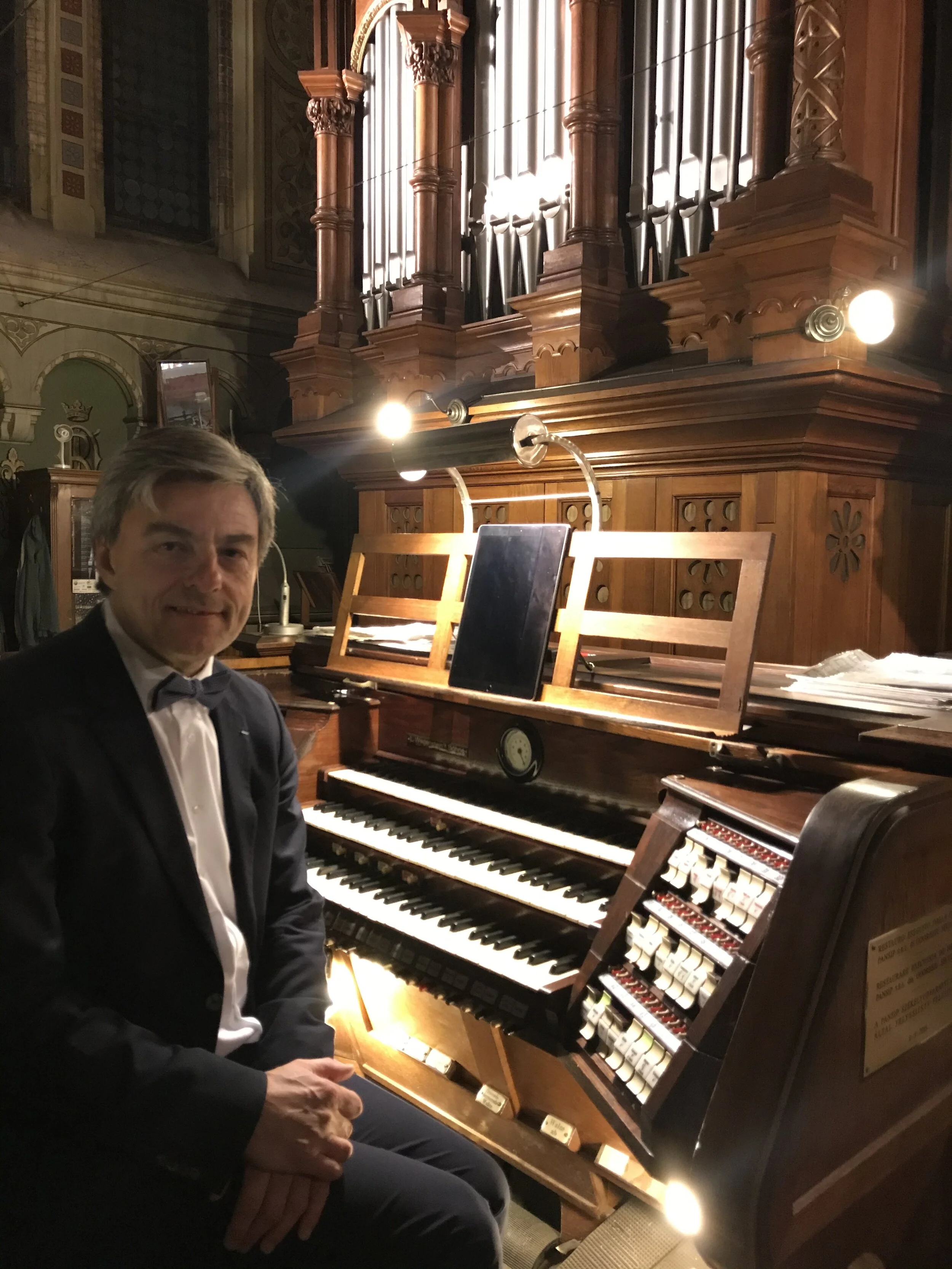 Récital d’orgue Dimanche 17 octobre 2021  Église catholique Elisabetin de Timisoara 