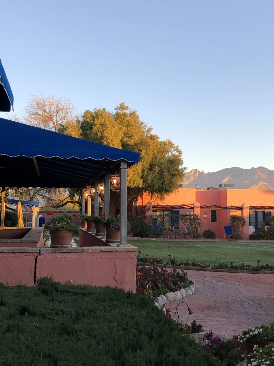 Outside the Arizona Inn