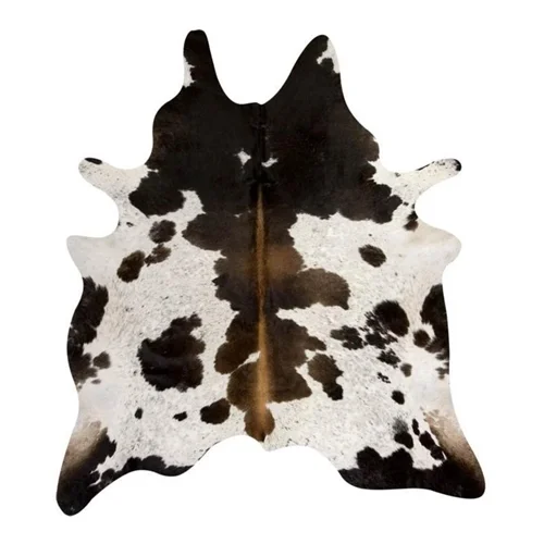 Black and White Reddish Cowhide