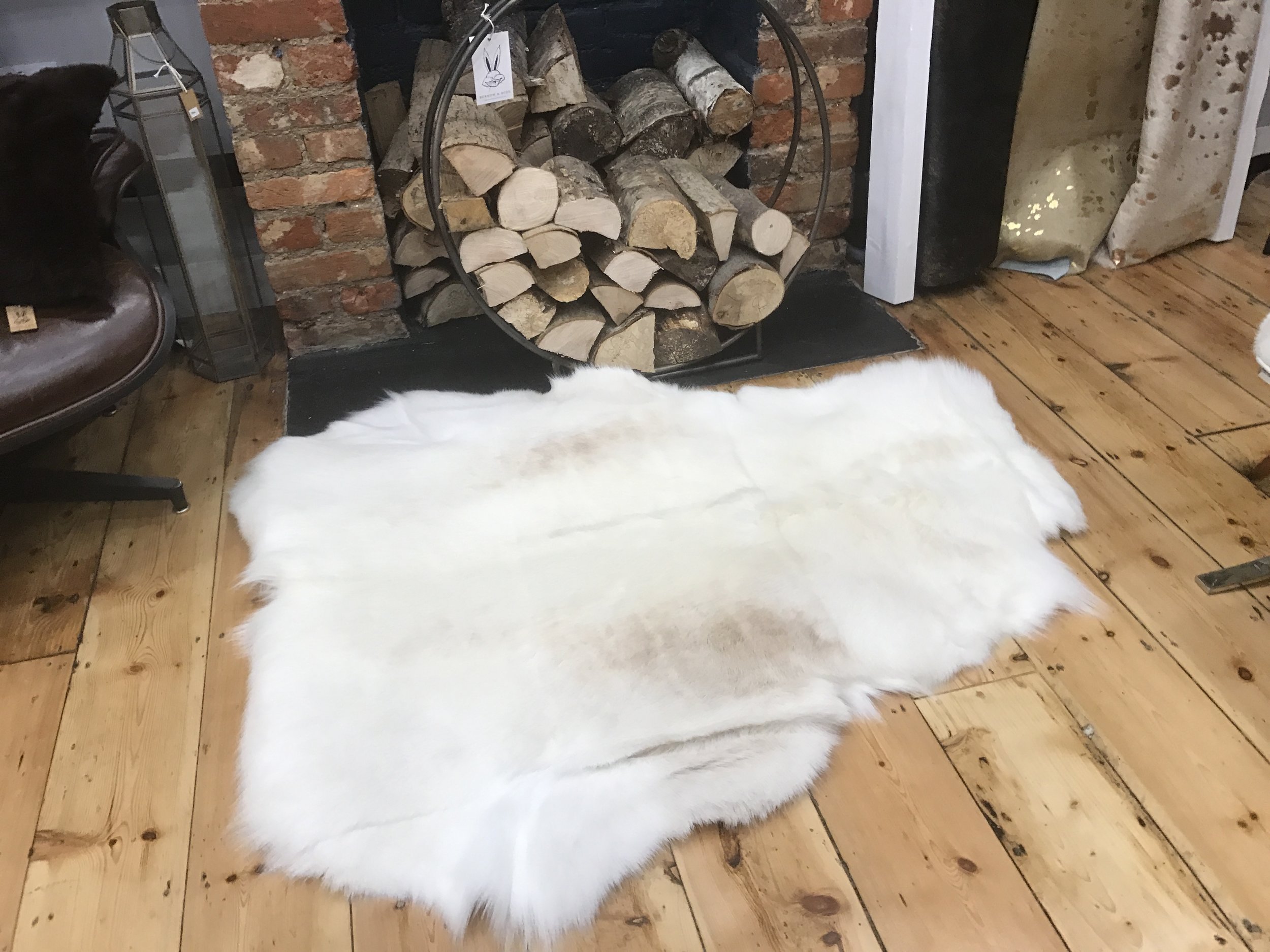 "Nestor" - SPECIAL MARKINGS - A-Grade Russian Reindeer Hide