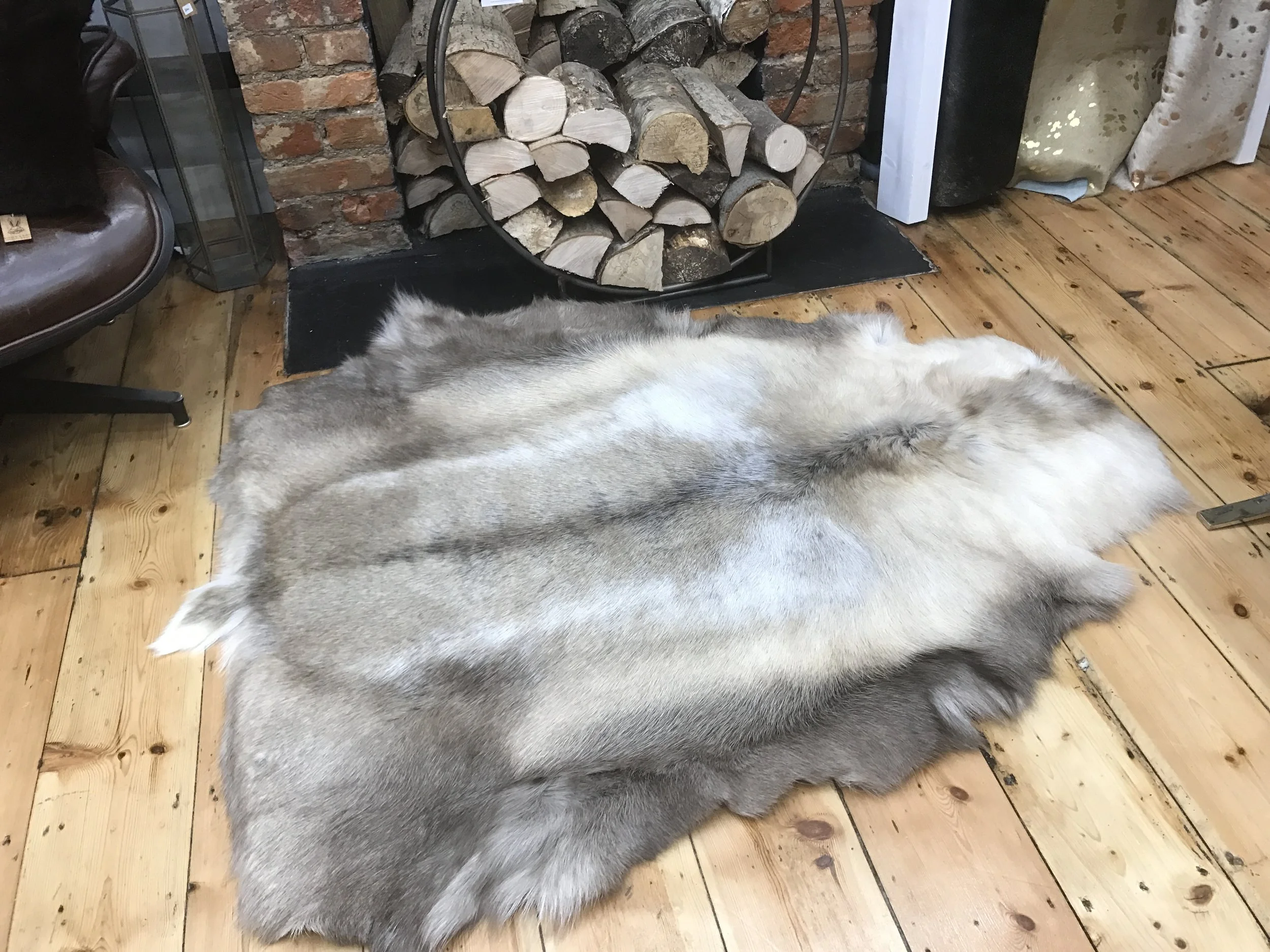 "Oleg" - SPECIAL MARKINGS - A-Grade Russian Reindeer Hide