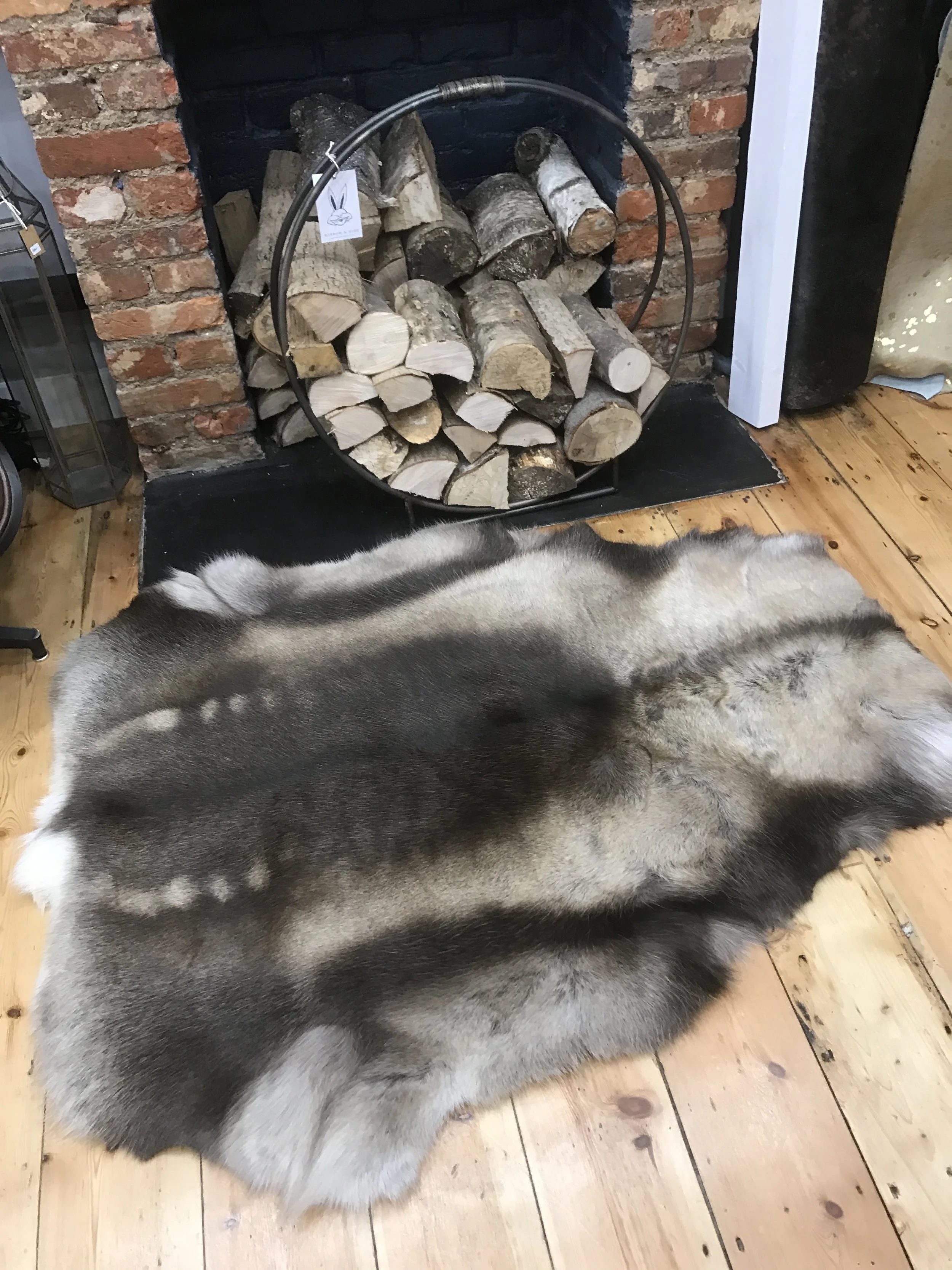 "Pavel"  - A-Grade Russian Reindeer Hide