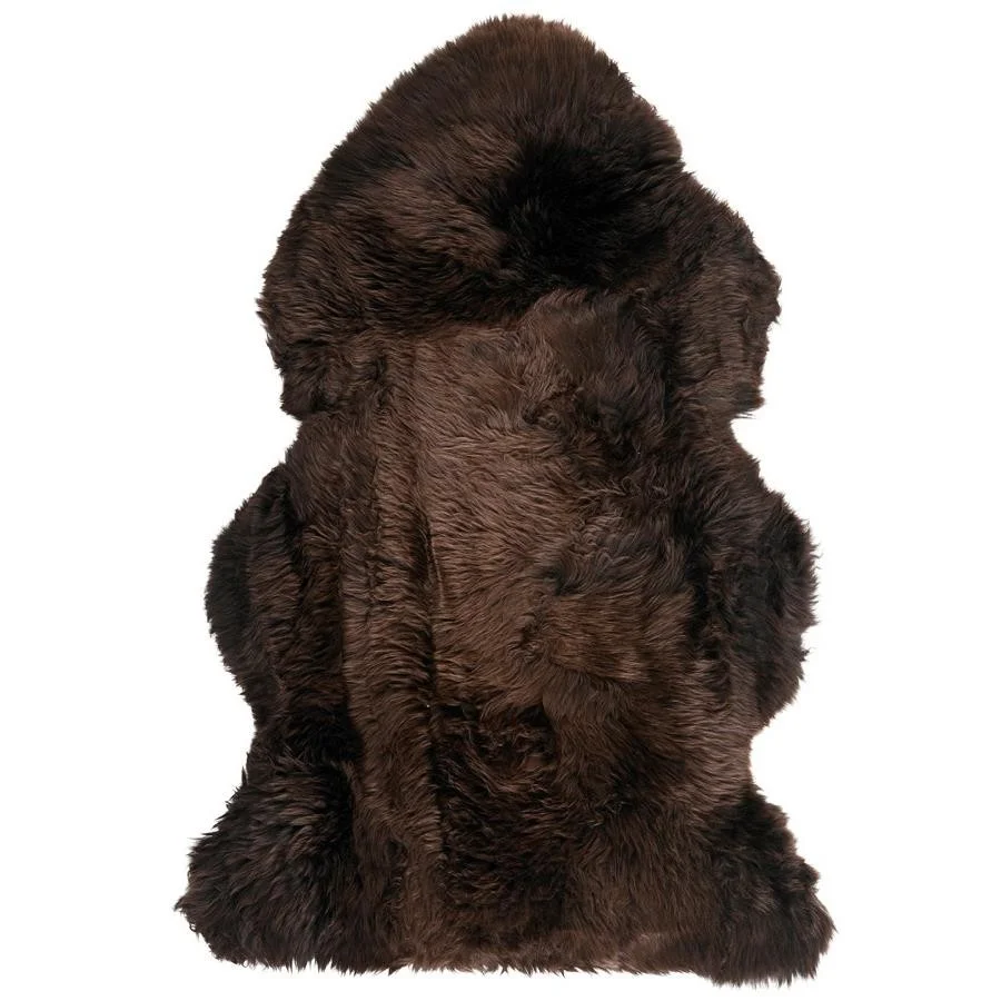 Chocolate Brown Merino Sheepskin