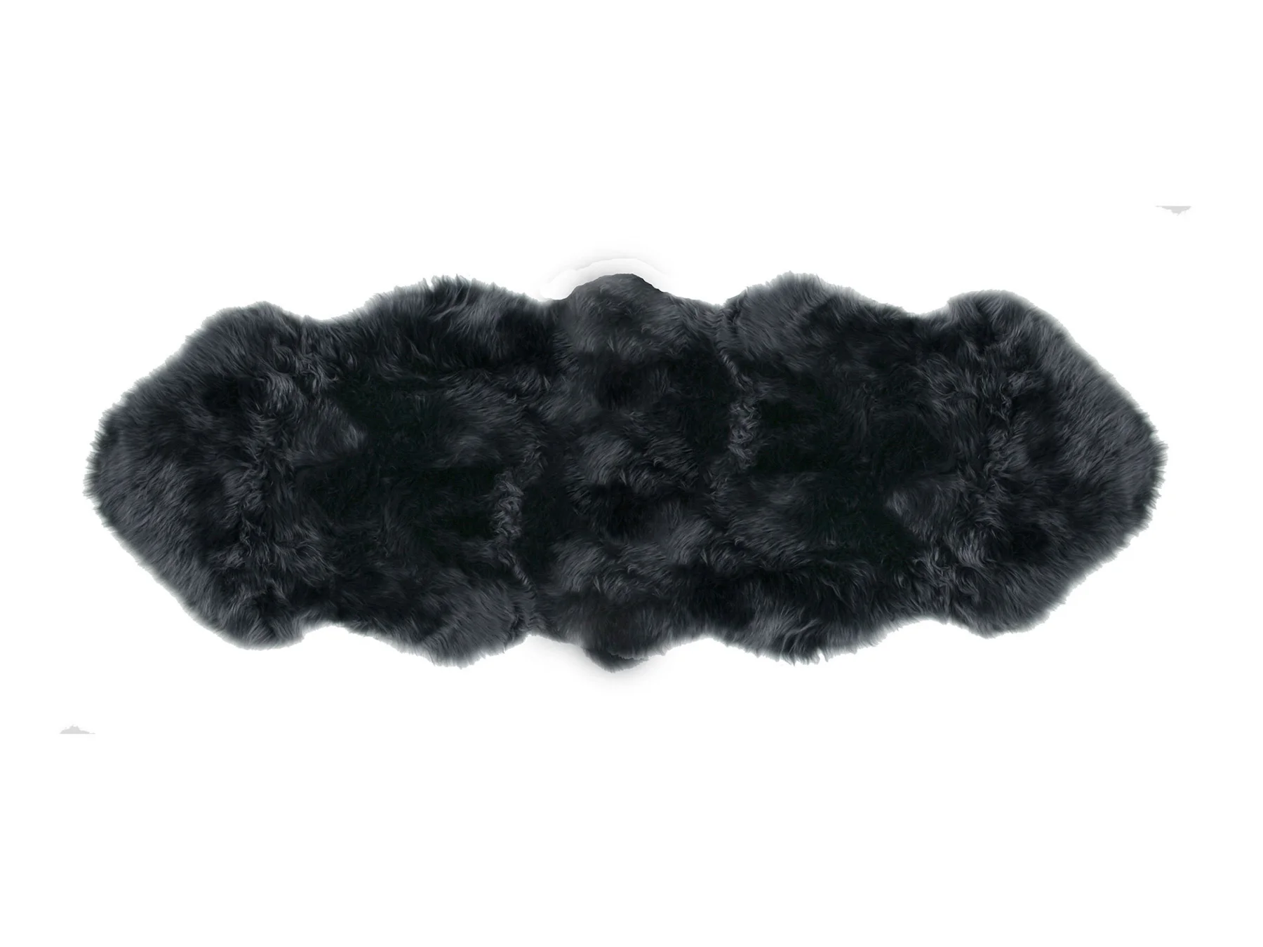 Dark Grey Merino Double Sheepskin