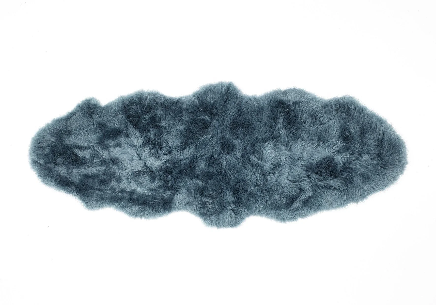 Teal Merino Double Sheepskin by Burrow & Hide