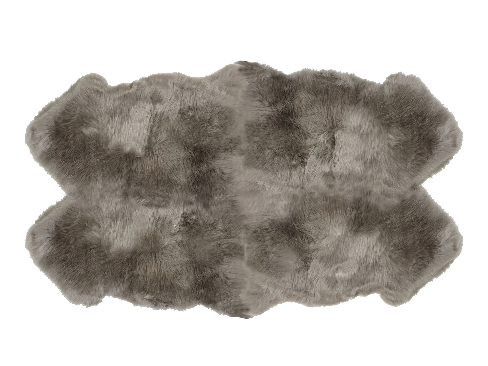 Light Grey Quad Sheepskin by Burrow & Hide