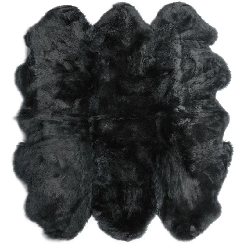 Dark Grey Merino Sexto Sheepskin