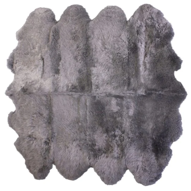 Light Grey Merino Octo Sheepskin