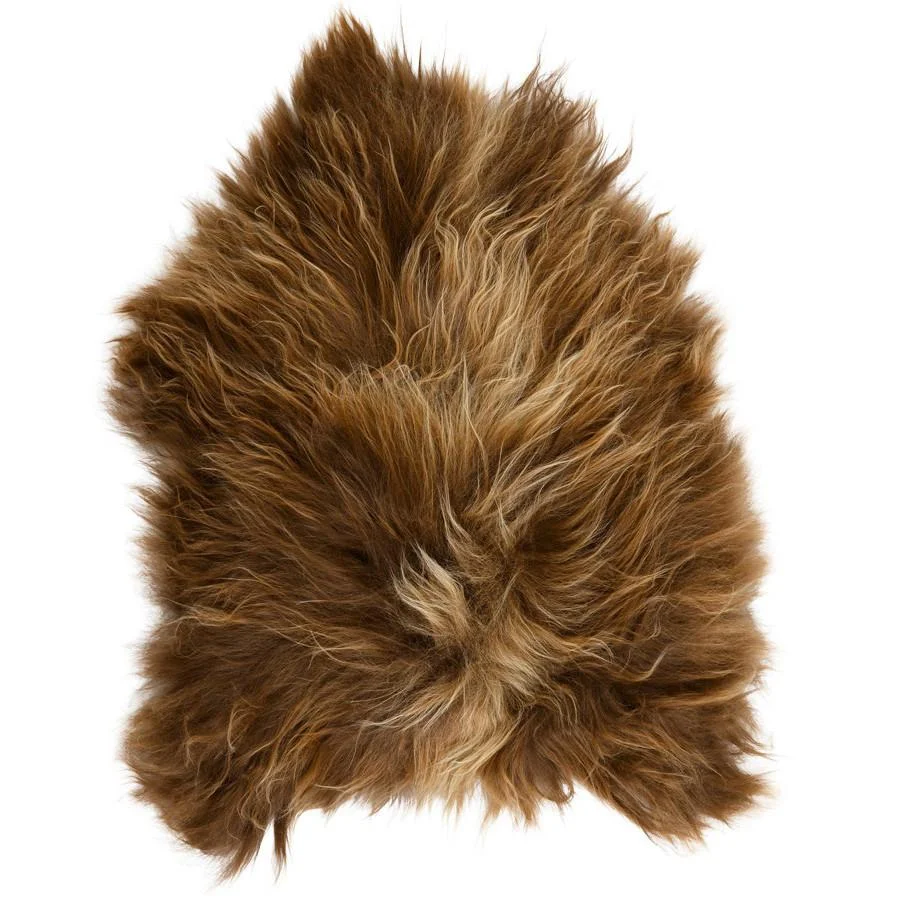 Copper Icelandic Sheepskin Burrow & Hide