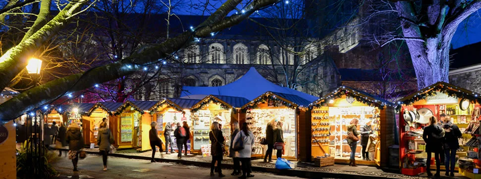 Burrow &amp; Hide at Winchester Christmas Market
