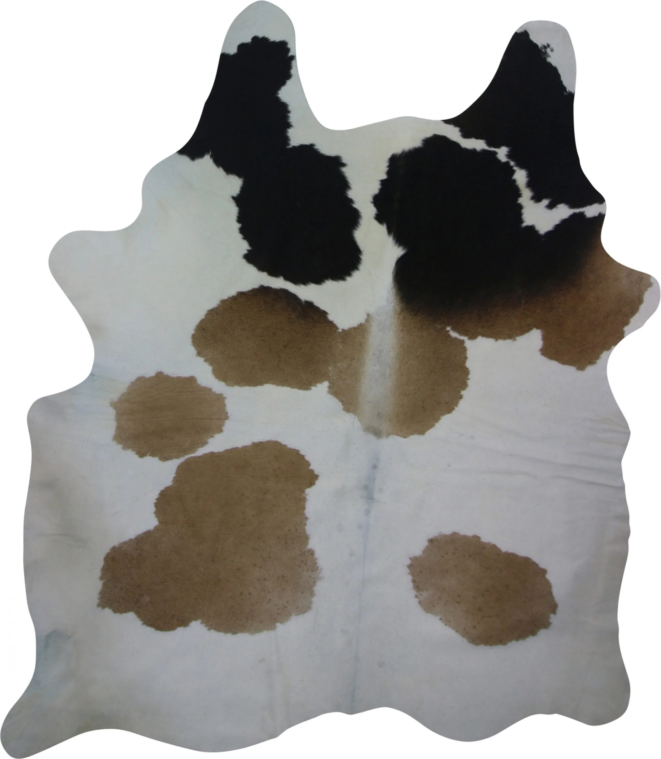 "Joseph" - Assorted Brown & White Reddish Medium Cowhide 