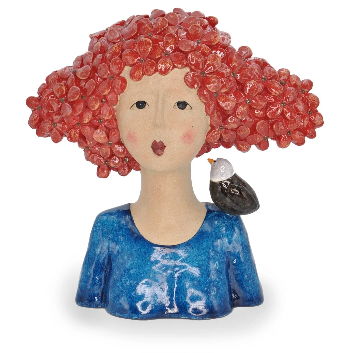 AMÉLIE – RED HAIRED LADY WITH BIRD.jpeg