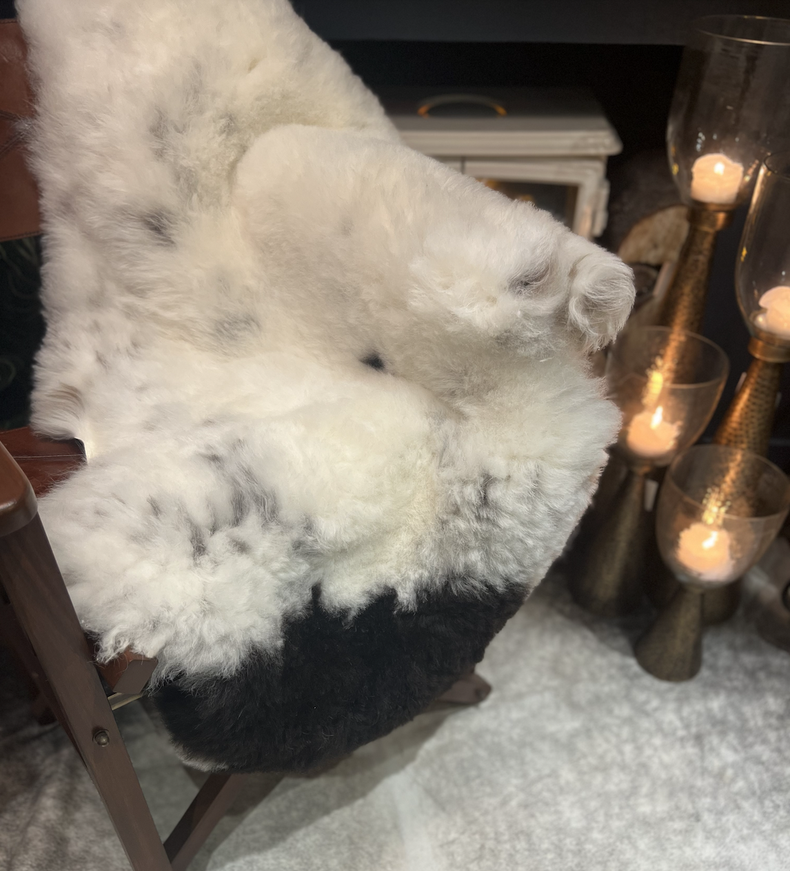 "Aries" Shorn Icelandic Rare Breed Sheepskin