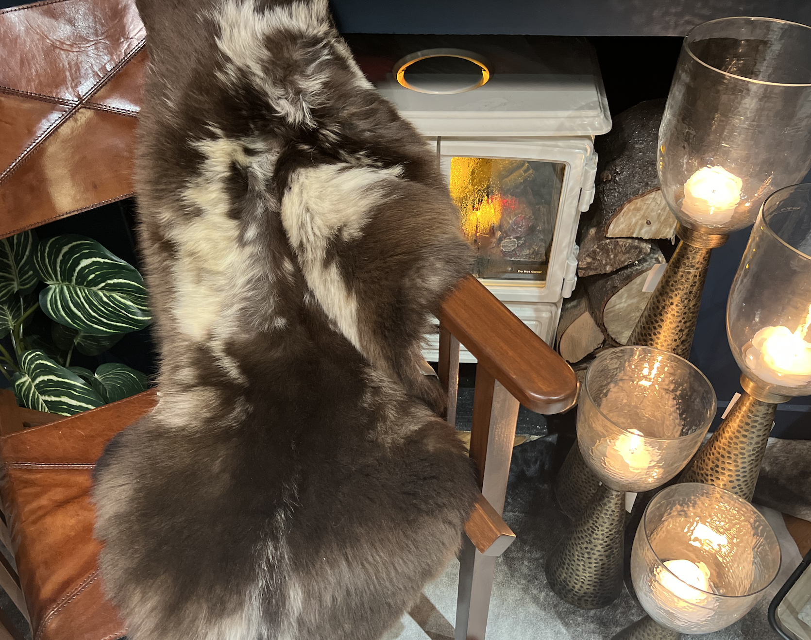 "Comet" British Rare Breed Sheepskin