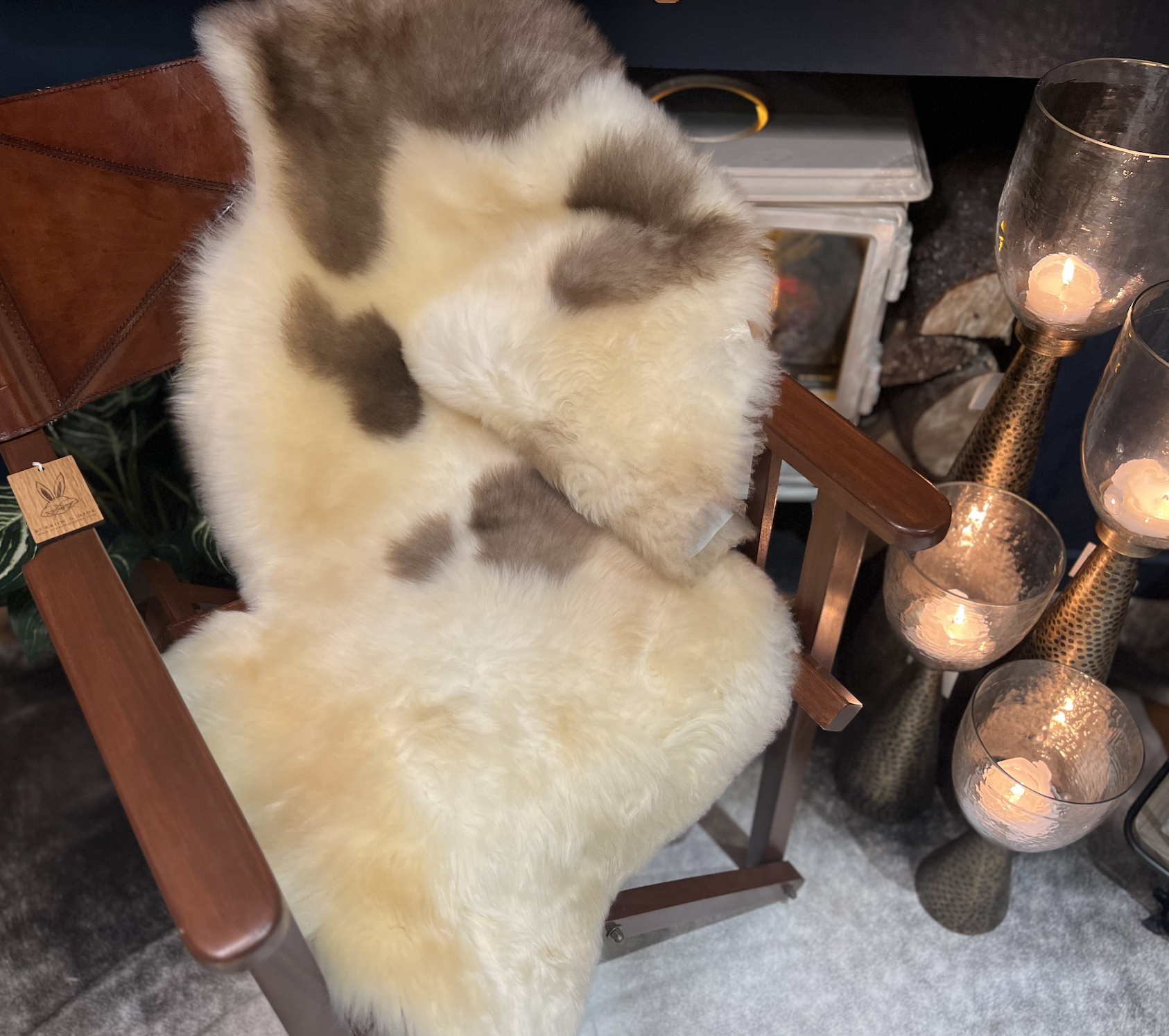 "Aria" British Rare Breed Sheepskin