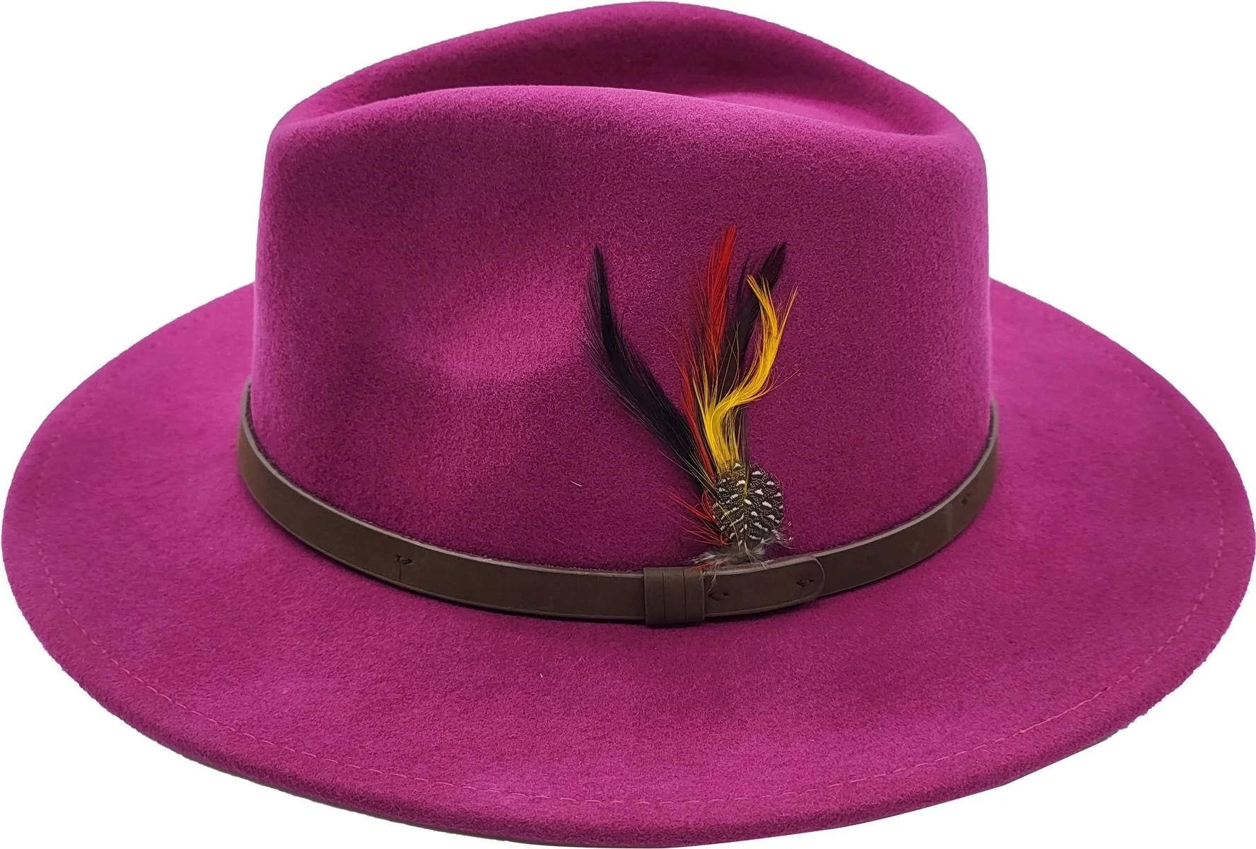 100% Wool Fedora — BURROW & HIDE display picture 3