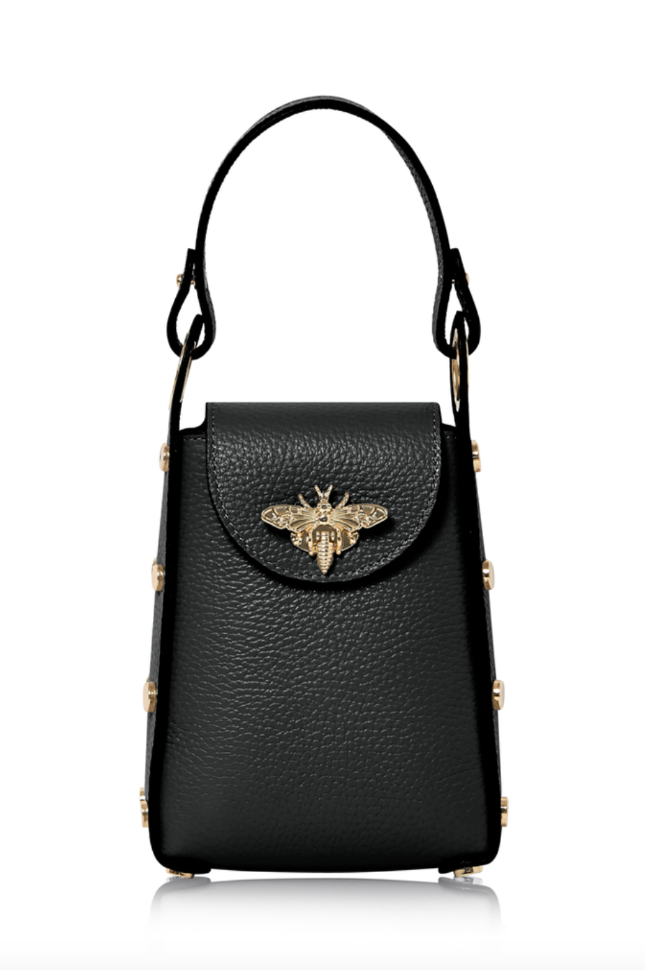 italian-leather-crossbodyclutch-bee-bag — BURROW HIDE