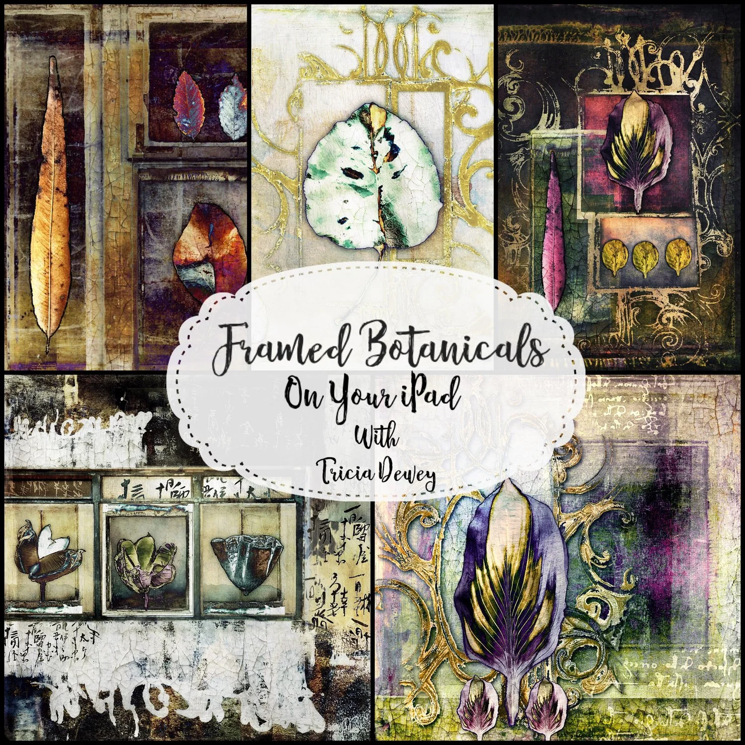 Framed Botanicals: On Your iPad