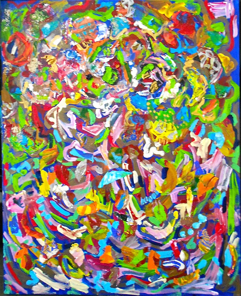 Improv on Blue (2011, Sold)