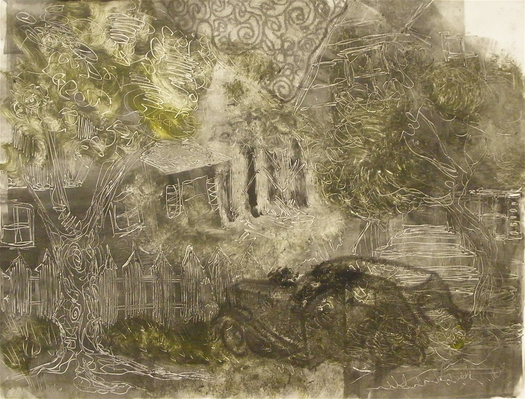 Overgrow - Monoprint (2009)