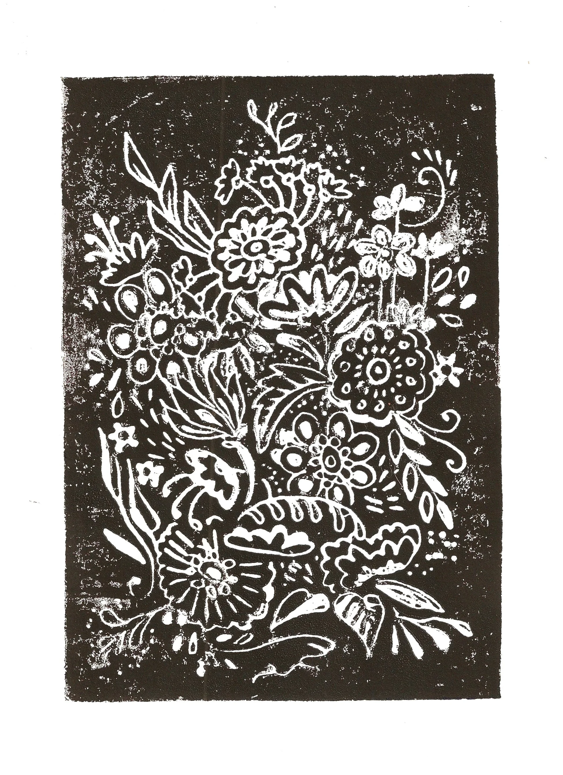 Arrangement (Styrofoam Print, 2015)