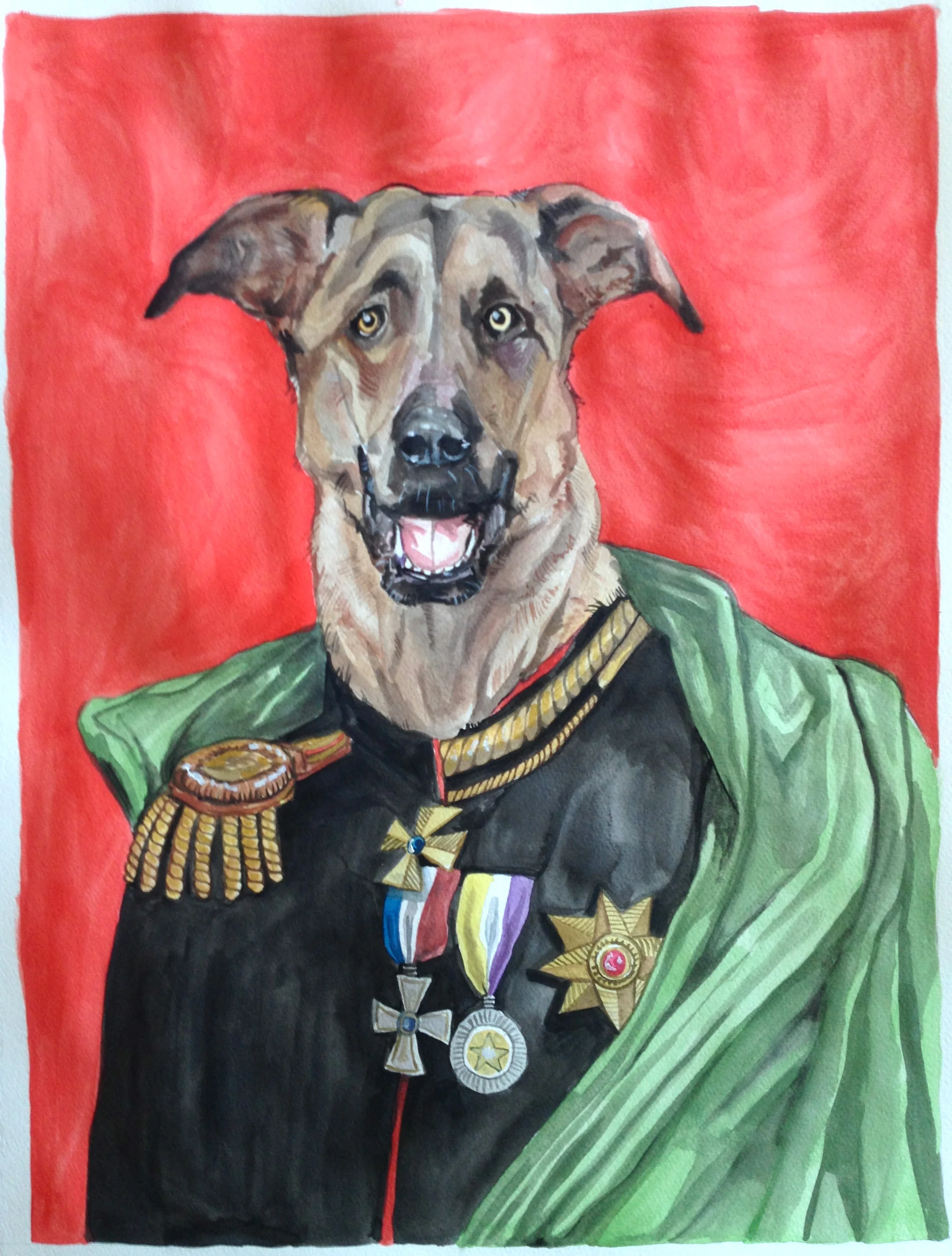 Sir Henry Von Whiskerbiscuit (Commission, 2013)