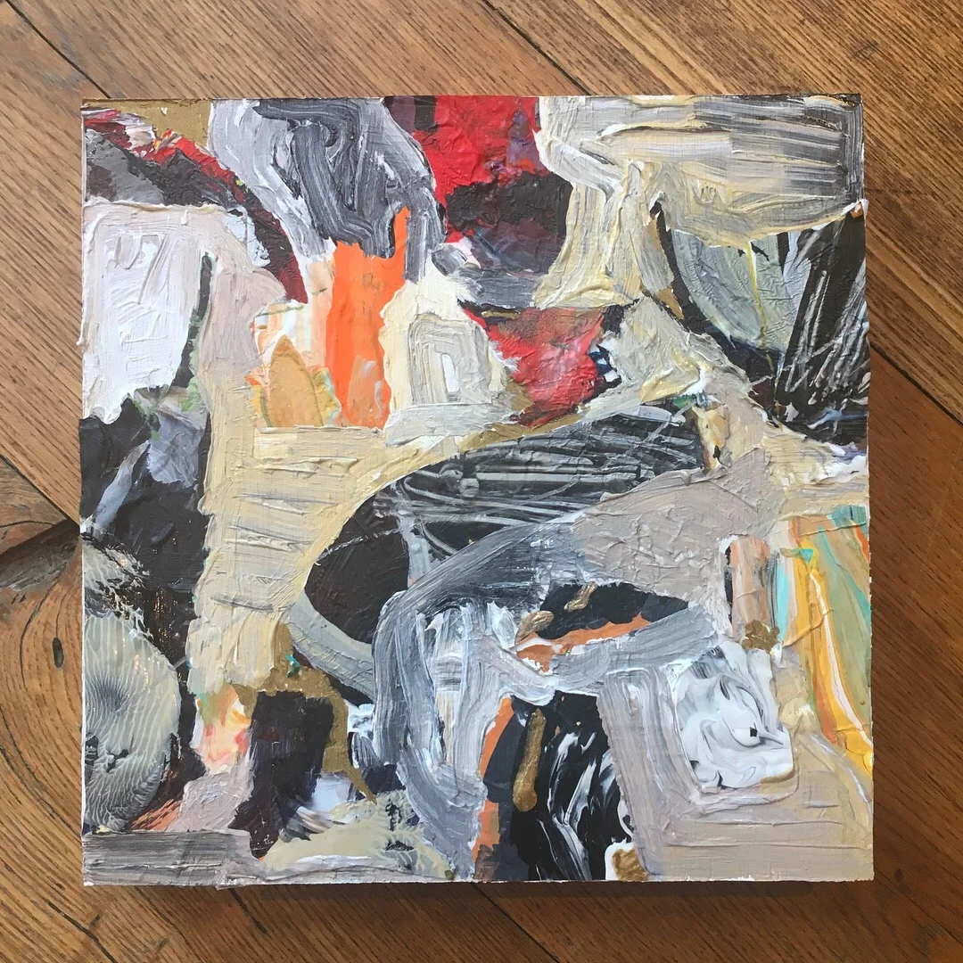 Abstract A Peel 6x6" (2018)