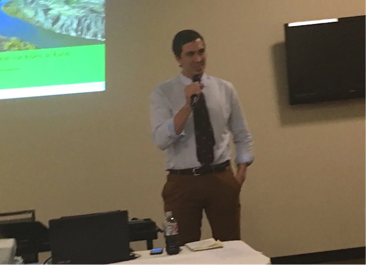 Grant Wilson, Directing Attorney, speaking at the Nez Perce Tribal Environmental Summit