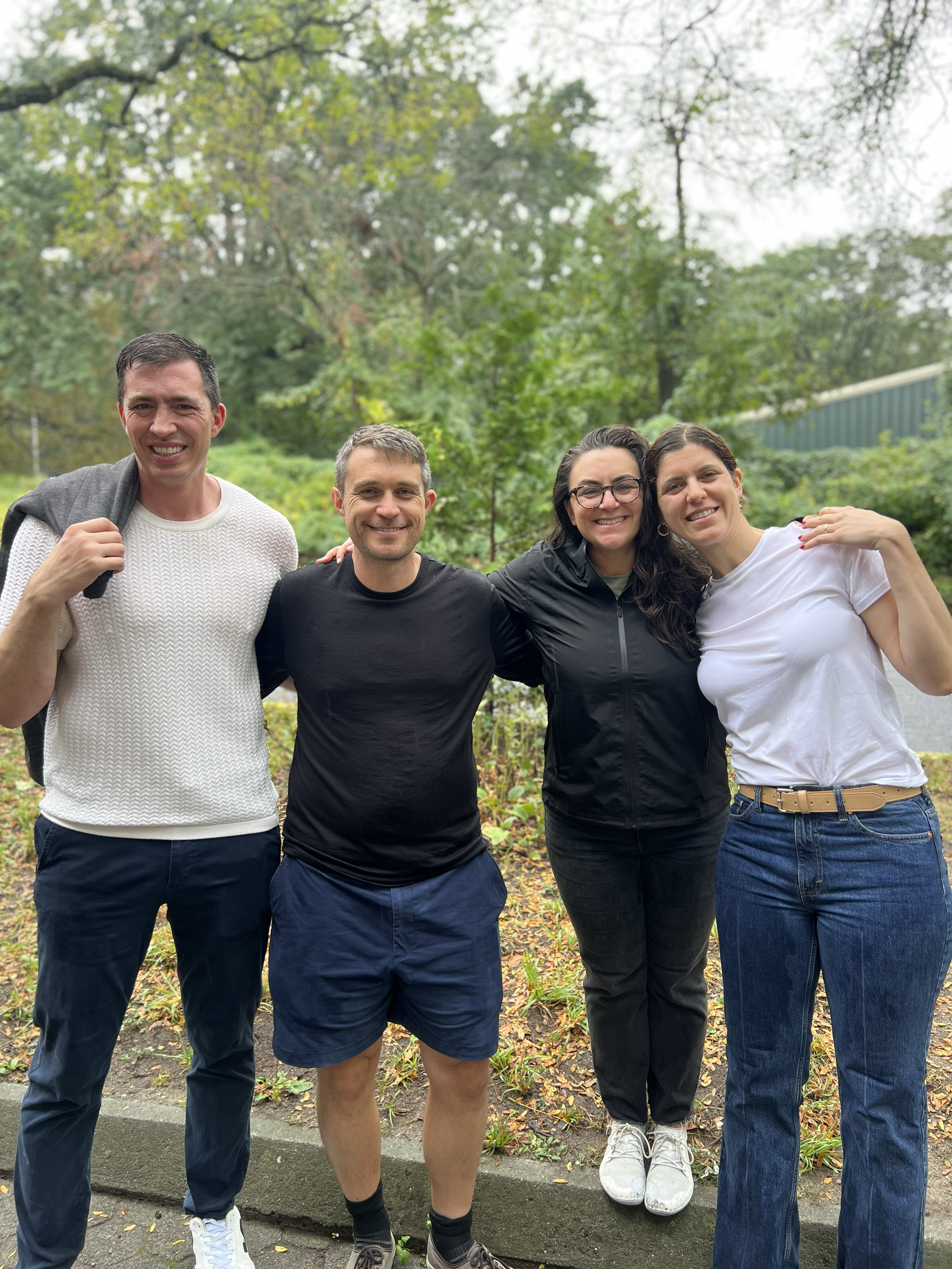 Grant, Matt, Ciara, and Florencia