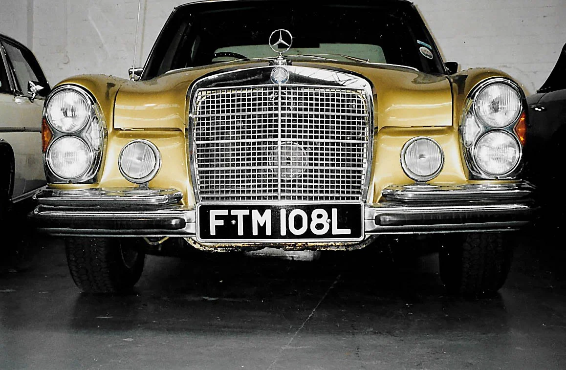 GOLDIE !! 1972 300sel 6.3 my daily hack