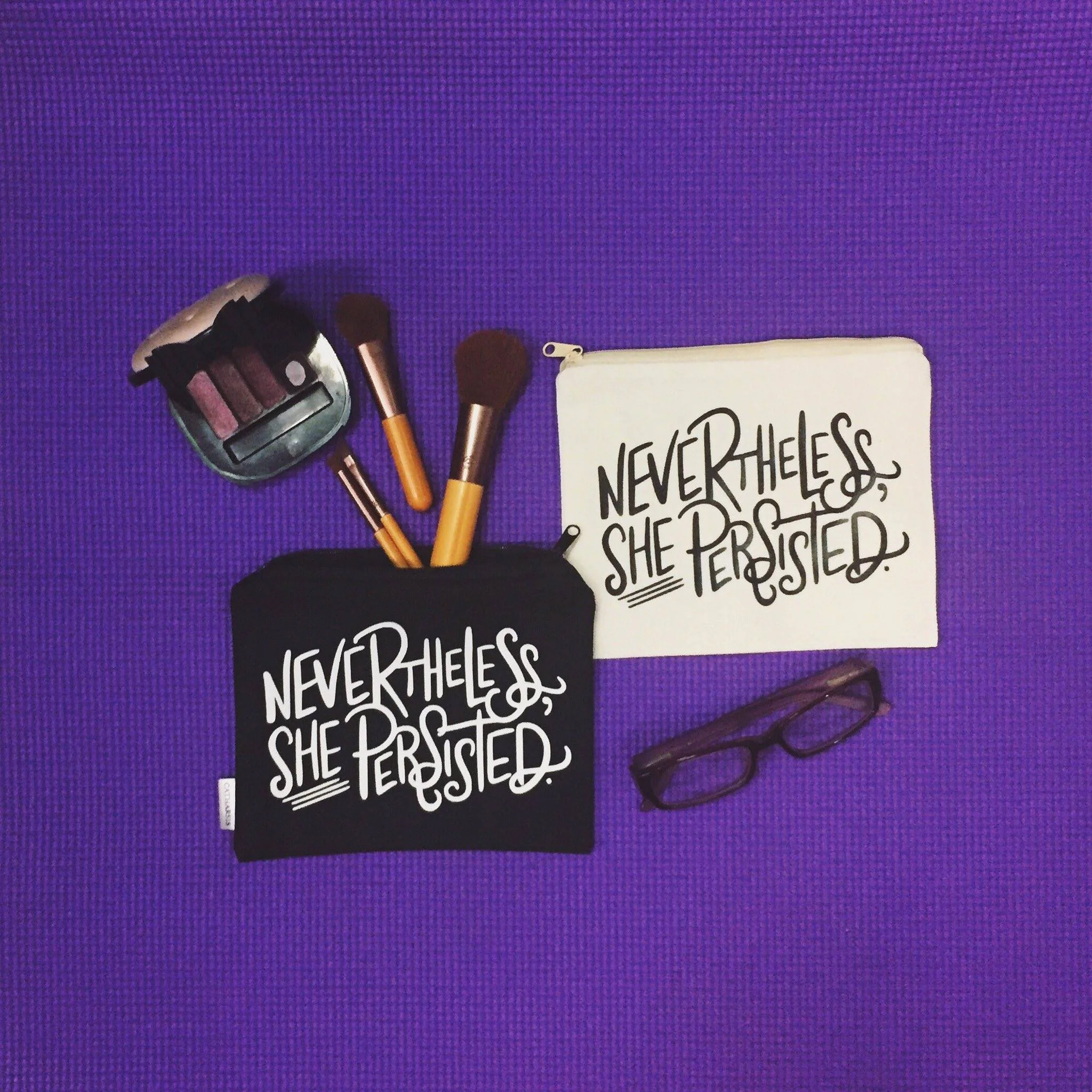 Design and pouch by Crae Achacoso (Craelligraphy), one of the awesome women that I know! If you want to order that pouch, message her on FB or email her at craelligraphy@gmail.com