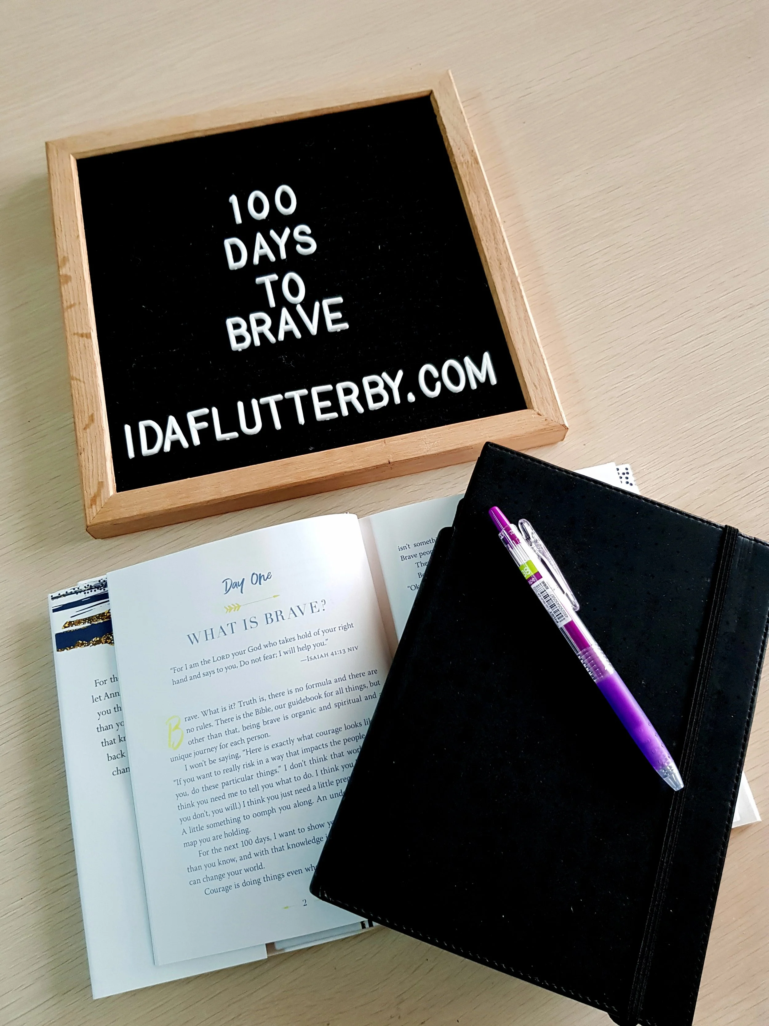 100 Days to Brave and #DaretoShare2018