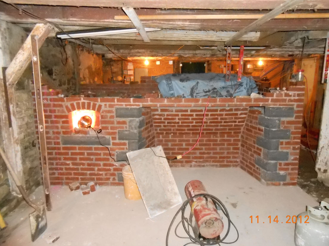Main Fireplace construction