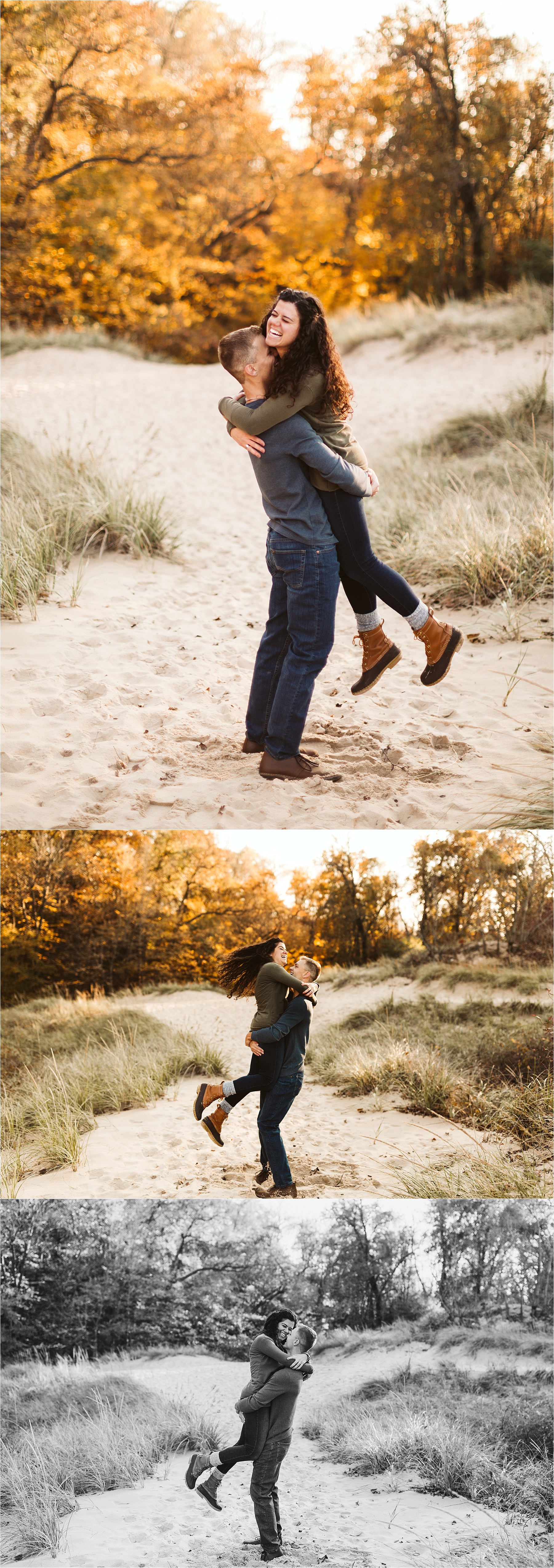 Indiana Dunes Beach Engagement Session_0005.jpg