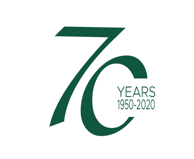 70 year seal dark green.png