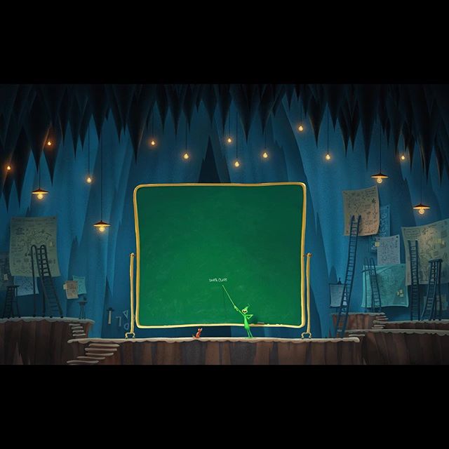 The perfect plan!
Concept painting for Grinch&rsquo;s &quot;situation room&quot;.
⠀⠀ #grinch #thegrinch #grinchmovie #thegrinchmovie #concept #conceptart #animation #photoshop #photoshopart #art #digitalart #dailyart #design #santa #dog #funny #insta